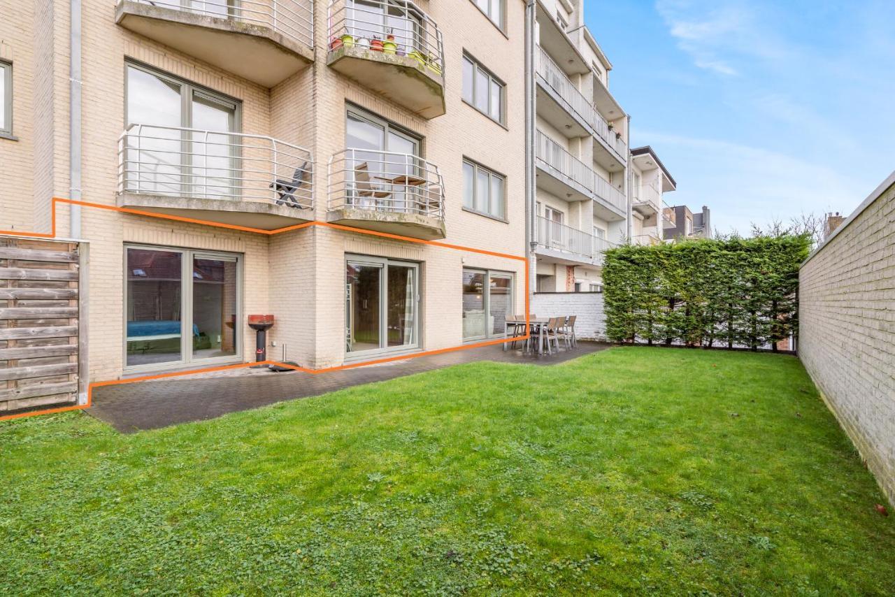 Luxury Apartment With Garden Close To The Beach Ostende Exteriér fotografie