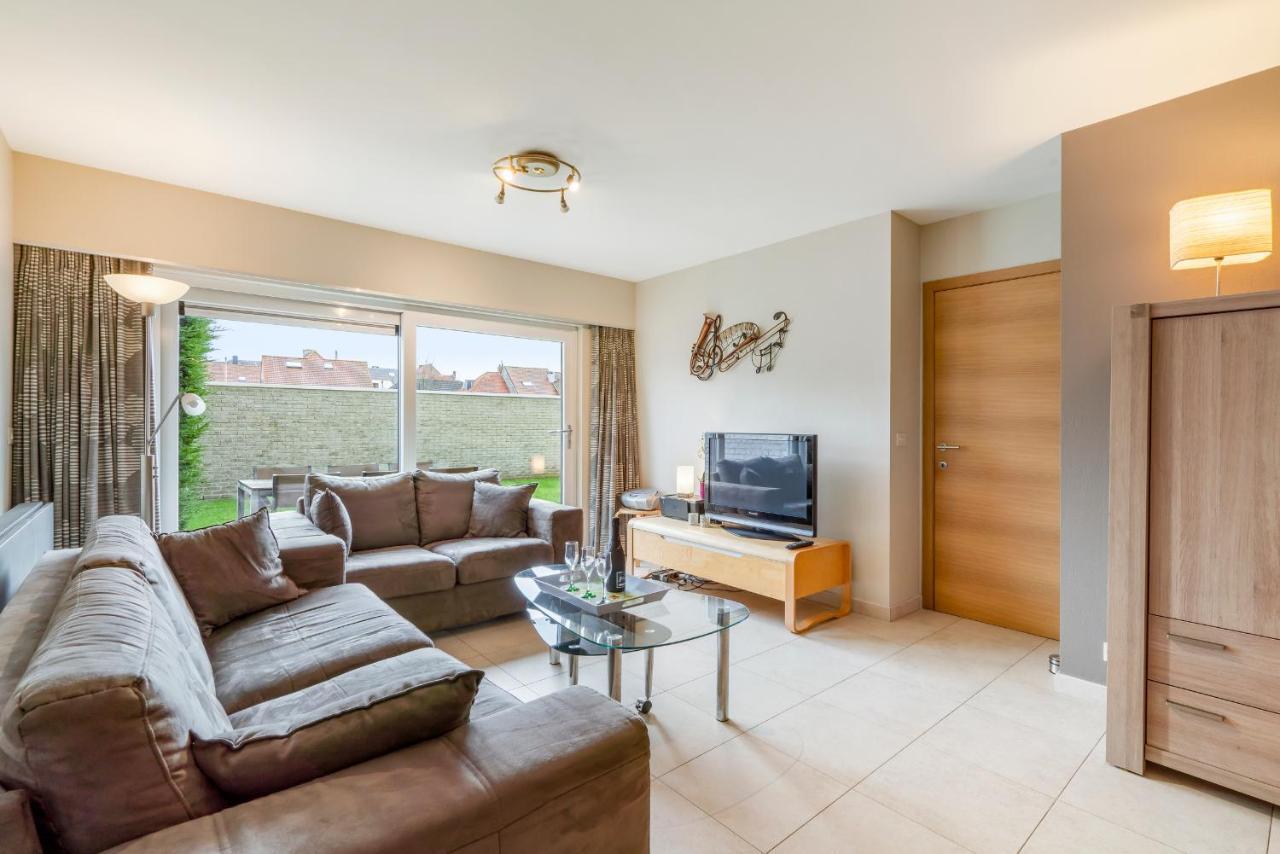 Luxury Apartment With Garden Close To The Beach Ostende Exteriér fotografie